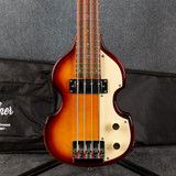 Hofner Shorty Violin Bass - Hofner Vintage Sunburst - Gig Bag - 2nd Hand