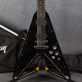 Gibson New Century Flying V - Ebony - Gig Bag - 2nd Hand