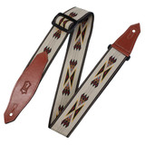 Levy's Tribal Rhythms Series Guitar Strap - Arrow