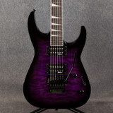 Jackson JS32Q Dinky DKA - Transparent Purple Burst - 2nd Hand