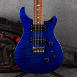 PRS SE Custom 24 7-String - Royal Blue - Gig Bag - 2nd Hand