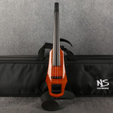 NS Design WAV4 Violin - Amberburst Gloss - Case - 2nd Hand