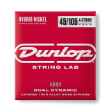 Jim Dunlop Dual Dynamic Hybrid Nickel Bass Strings 45-105