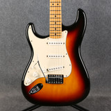 Fender Mexican Standard Stratocaster - Left Handed - 3 Tone Sunburst - 2nd Hand