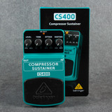 Behringer CS400 Compressor Sustainer Pedal - Boxed - 2nd Hand