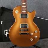Gibson Les Paul Studio 50s Tribute T 2016 - Satin Gold Top - Gig Bag - 2nd Hand