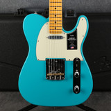 Fender American Professional II Telecaster - Miami Blue - Hard Case - 2nd Hand