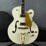 Gretsch G6136-55 Vintage Select 55 Falcon - Vintage White - Hard Case - 2nd Hand