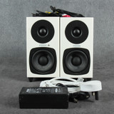 Fostex PM0.3dH Active Speakers - White - 2nd Hand