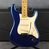 Fender American Ultra Stratocaster - Cobra Blue - Hard Case - 2nd Hand (X1155185)