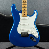 Fender American Standard Stratocaster Delta Tone - Chrome Blue - Case - 2nd Hand
