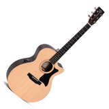 Sigma SE Series GTCE Cutaway Electric Acoustic Guitar - Natural