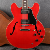 Gibson Memphis ES-335 - 2017 - Cherry - Hard Case - 2nd Hand