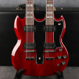 Gibson Custom Shop EDS-1275 Doubleneck - Cherry Red - Hard Case - 2nd Hand