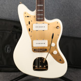 Squier 40th Anniversary Jazzmaster Gold Edition Olympic White - Bag - 2nd Hand