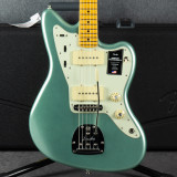 Fender American Professional II Jazzmaster - Mystic Surf Green - Case - 2nd Hand