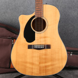 Fender CD-60SCE - Left Handed - Natural - 2nd Hand