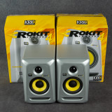 KRK RP4G3S Studio Monitor Pair - Silver - Boxed - 2nd Hand