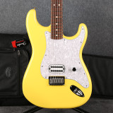 Fender Ltd Ed Tom Delonge Stratocaster - Graffiti Yellow - Bag - 2nd Hand