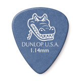 Jim Dunlop 417P Gator Grip Guitar Pick, 1.14mm, 12 Pack