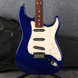 Fender USA Stratocaster - Seymour Duncan - Midnight Blue - Case - 2nd Hand
