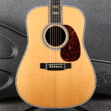 Martin Standard Series D-45 Dreadnought Acoustic - Natural - Case - 2nd Hand