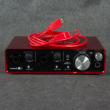 Scarlett 2i2 2nd Gen Audio Interface - USB Cable - 2nd Hand
