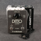 TC Electronic Ditto X2 Stereo Looper - Boxed - 2nd Hand