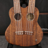 Ortega Hydra Double Neck Tenor Ukulele Ovangkal - Gig Bag - 2nd Hand