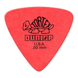 Jim Dunlop 431R Tortex Triangle Guitar Pick, .50mm, Red, 72 Pack