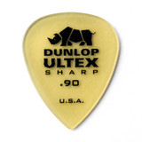 Jim Dunlop 433R Ultex Sharp Guitar Pick, .90mm, 72 Pack