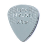 Jim Dunlop 44R Nylon Guitar Pick, .60mm, 72 Pack