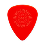 Jim Dunlop 450R Prime Grip Delrin 500 Guitar Pick, .46mm, 72 Pack