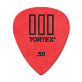 Jim Dunlop 462R Tortex TIII Guitar Pick, .50mm, Red, 72 Pack