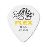 Jim Dunlop 466R Tortex Flex Jazz III XL Guitar Pick, .73mm, 72 Pack