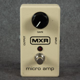 MXR Micro Amp Pedal - 2nd Hand