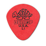 Jim Dunlop 472R Tortex Jazz I Guitar Pick, L1, Red, 36 Pack