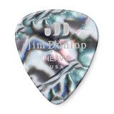 Jim Dunlop 483R Celluloid Guitar Pick, Abalone, Heavy, 72 Pack