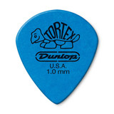 Jim Dunlop 498P Tortex Jazz III XL Guitar Pick, 1.00mm, Blue, 12 Pack