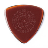 Jim Dunlop 512R Primetone Triangle Guitar Pick, 1.50mm, Grip, 12 Pack