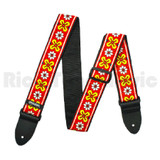 Jim Dunlop JD-D67-03RD Avalon Red Guitar Strap