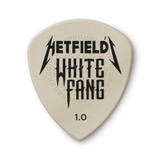 Jim Dunlop PH122P100 Hetfields White Fang Custom Flow Pick, 1.00mm, 6 Pack