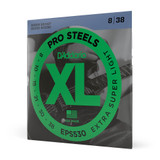 Daddario XL ProSteel EPS530 Extra Super Light Set, 08-38