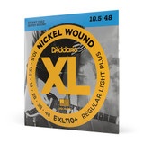 Daddario XL Nickel EXL110+ Regular Light Plus Set, 10.5-48
