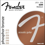 Fender Phosphor Bronze Acoustic Guitar Strings 60M - .013-.056