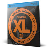 Daddario XL Nickel EXL160 Medium / Long Scale Set, 50-105