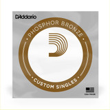 Daddario Phosphor Bronze Wound Single, .039
