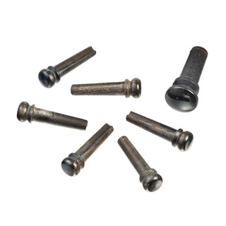 Daddario PWPS1 Wood Bridge Pins, Ebony Daddario PWPS1 Wood Bridge Pins, Ebony