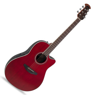 Ovation Celebrity Traditional CS24 Mid Cutaway - Ruby Red