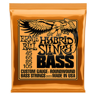 Ernie Ball Hybrid Slinky Nickel Wound Bass Strings - 45-105 Ernie Ball Hybrid Slinky Nickel Wound Bass Strings - 45-105